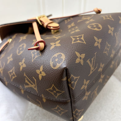 LV Montsouris BB Backpack in Monogram Canvas GHW