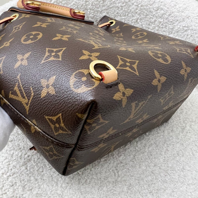 LV Montsouris BB Backpack in Monogram Canvas GHW