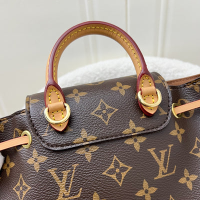 LV Montsouris BB Backpack in Monogram Canvas GHW