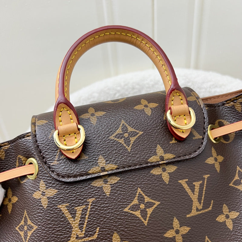 LV Montsouris BB Backpack in Monogram Canvas GHW