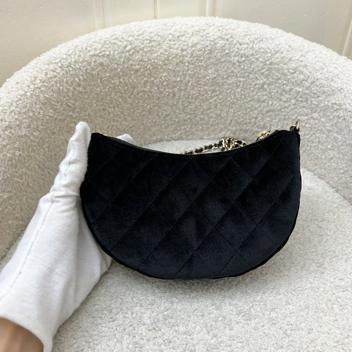 Chanel VIP Gift Crossbody Bag with Crystal Studded CC Logo in