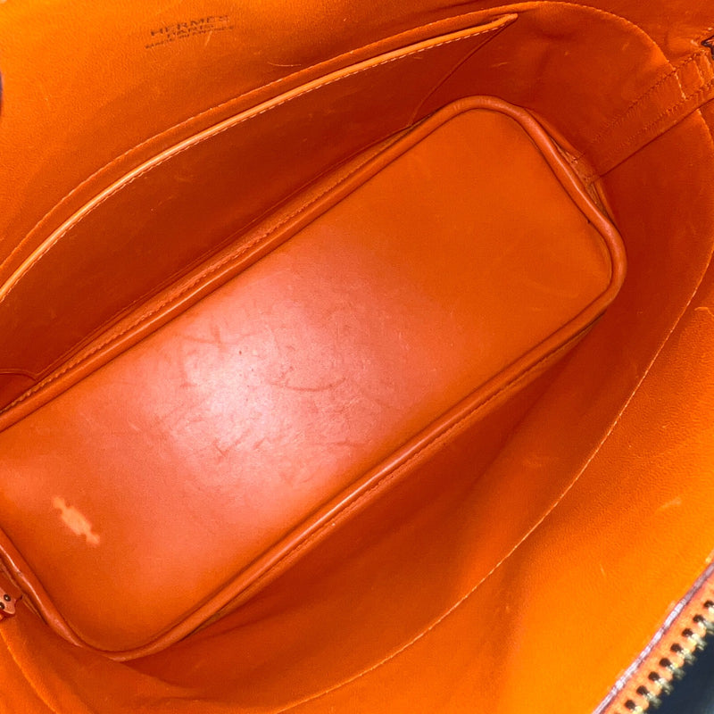 Hermes Bolide 31 in Orange Epsom Leather and GHW