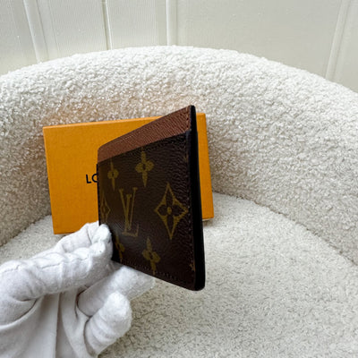 LV Card Holder in Armagnac Interior Monogram Canvas