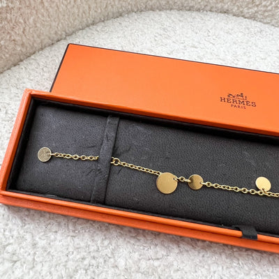 Hermes Confetti Bracelet in 18K Gold (Size SH)