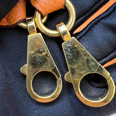 Hermes Bolide 31 in Orange Epsom Leather and GHW
