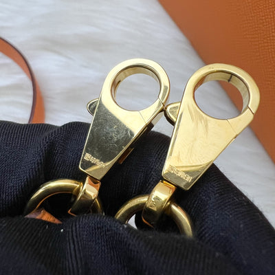 Hermes Bolide 31 in Orange Epsom Leather and GHW