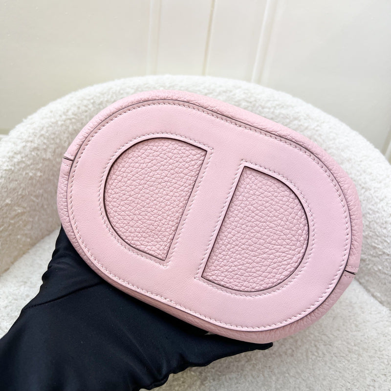 Hermes In The Loop 18 Bag in Rose Sakura Clemence and Swift Leather and PHW