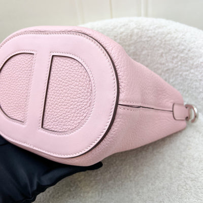 Hermes In The Loop 18 Bag in Rose Sakura Clemence and Swift Leather and PHW