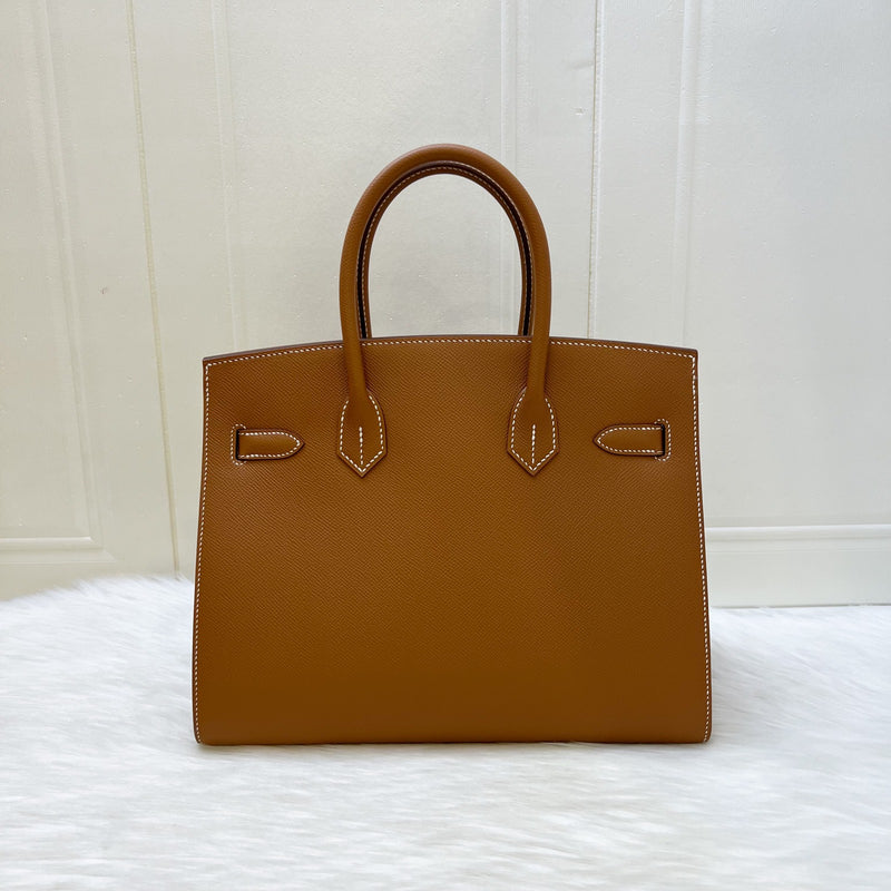 Hermes Birkin 30 Sellier in Gold Epsom Leather and PHW