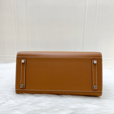 Hermes Birkin 30 Sellier in Gold Epsom Leather and PHW
