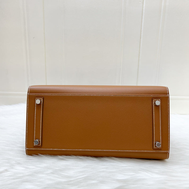 Hermes Birkin 30 Sellier in Gold Epsom Leather and PHW