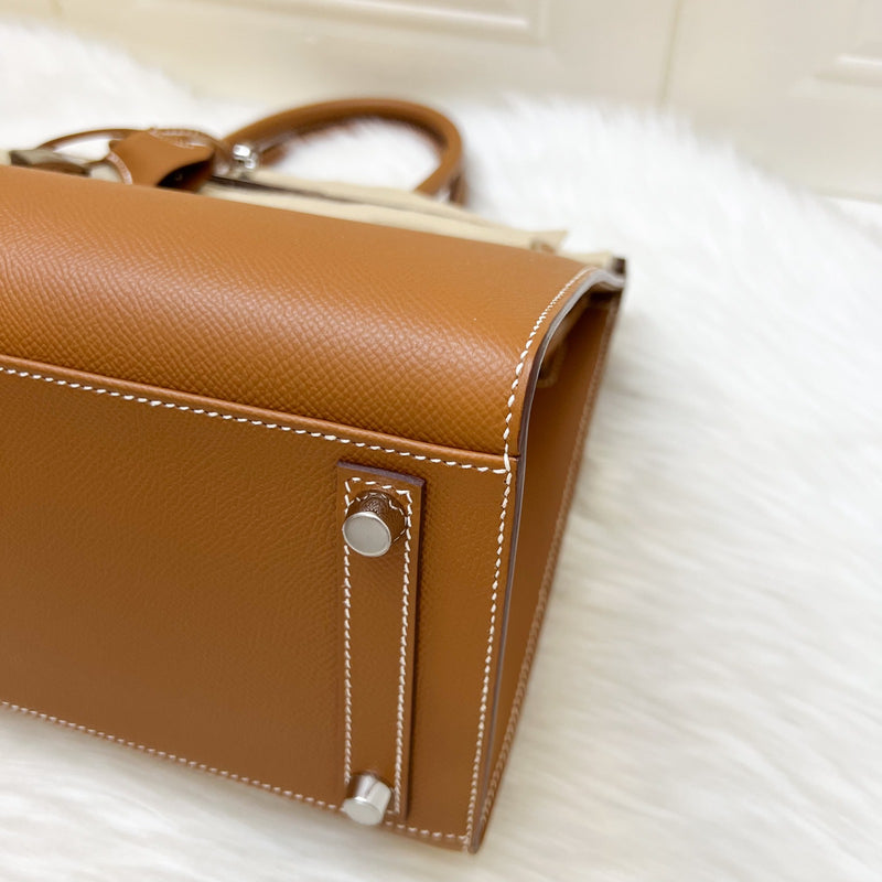 Hermes Birkin 30 Sellier in Gold Epsom Leather and PHW