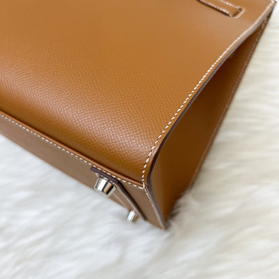 Hermes Birkin 30 Sellier in Gold Epsom Leather and PHW