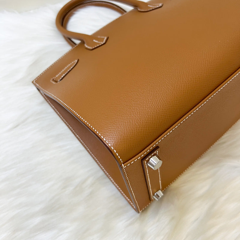 Hermes Birkin 30 Sellier in Gold Epsom Leather and PHW