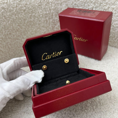 Cartier d'Amour Earrings, Medium Model in 18K Rose Gold with Diamonds Totalling 0.29ct