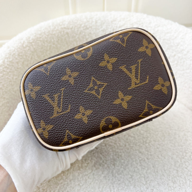 LV Nano Nice in Monogram Canvas GHW