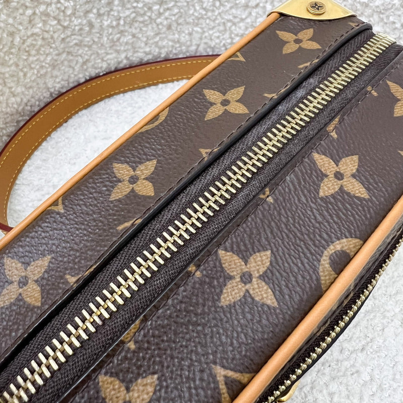 LV Mini Soft Trunk Bag in Monogram Canvas and GHW
