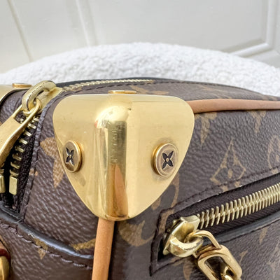 LV Mini Soft Trunk Bag in Monogram Canvas and GHW