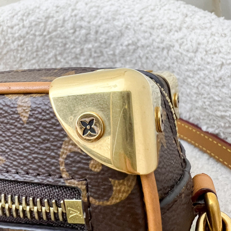 LV Mini Soft Trunk Bag in Monogram Canvas and GHW