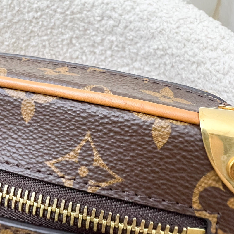 LV Mini Soft Trunk Bag in Monogram Canvas and GHW