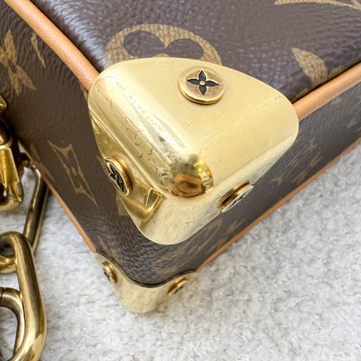 LV Mini Soft Trunk Bag in Monogram Canvas and GHW