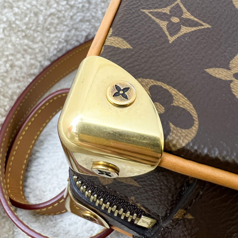 LV Mini Soft Trunk Bag in Monogram Canvas and GHW