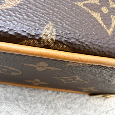 LV Mini Soft Trunk Bag in Monogram Canvas and GHW