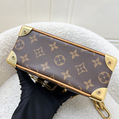 LV Mini Soft Trunk Bag in Monogram Canvas and GHW