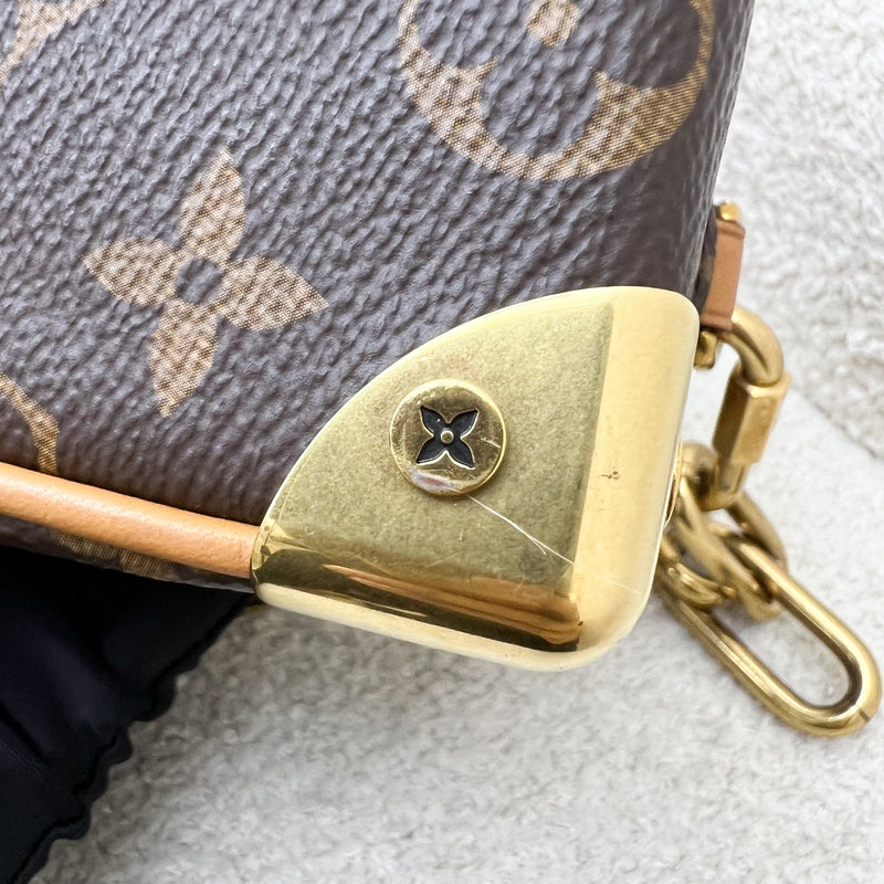 LV Mini Soft Trunk Bag in Monogram Canvas and GHW