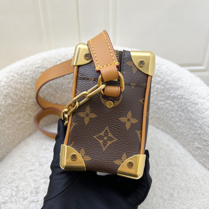 LV Mini Soft Trunk Bag in Monogram Canvas and GHW