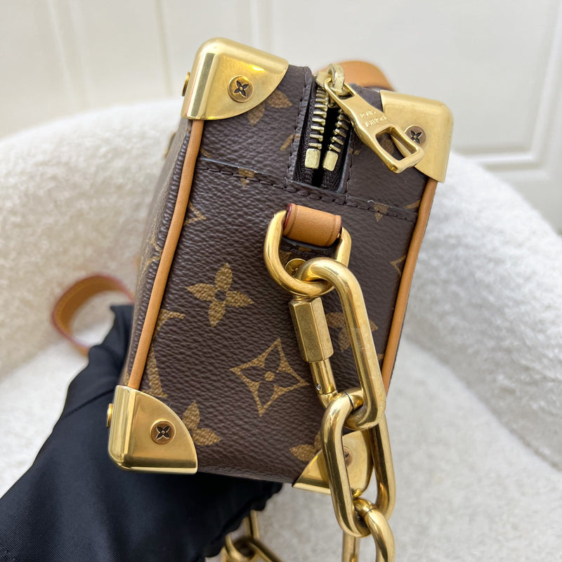 LV Mini Soft Trunk Bag in Monogram Canvas and GHW