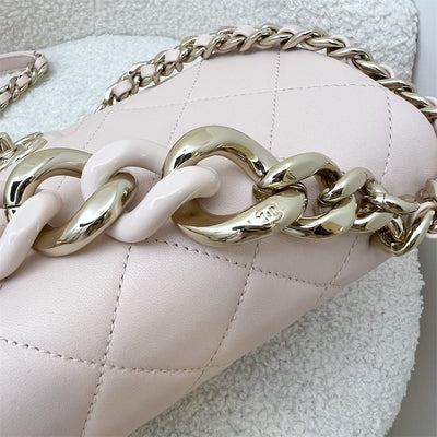 Chanel Seasonal Flap Bag in Light Pink Lambskin LGHW