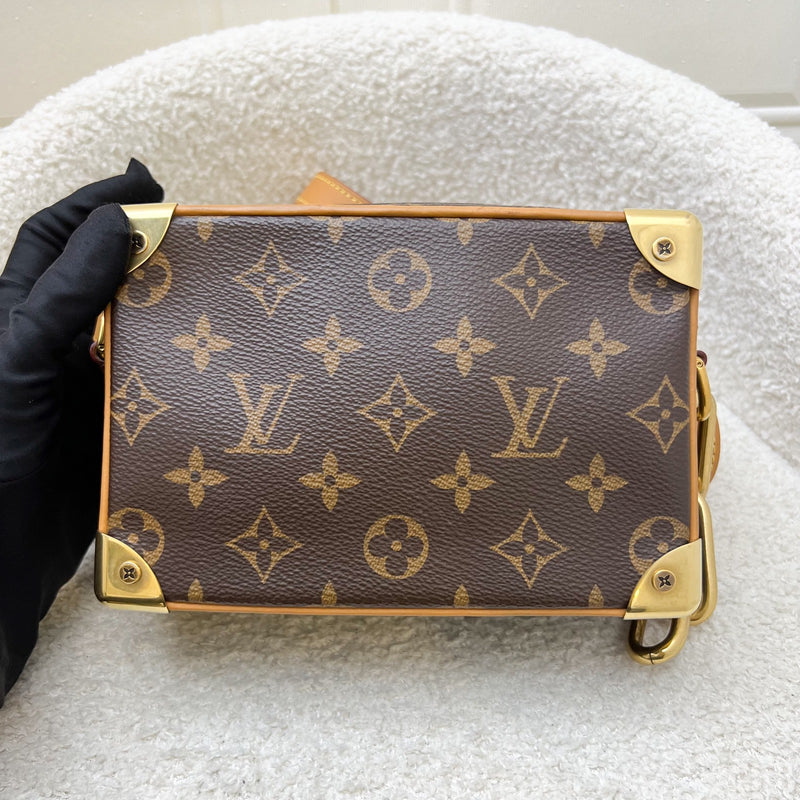 LV Mini Soft Trunk Bag in Monogram Canvas and GHW