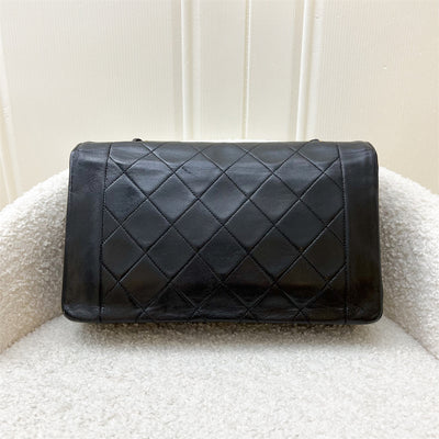 Chanel Vintage Medium Diana Flap in Black Lambskin and 24K GHW