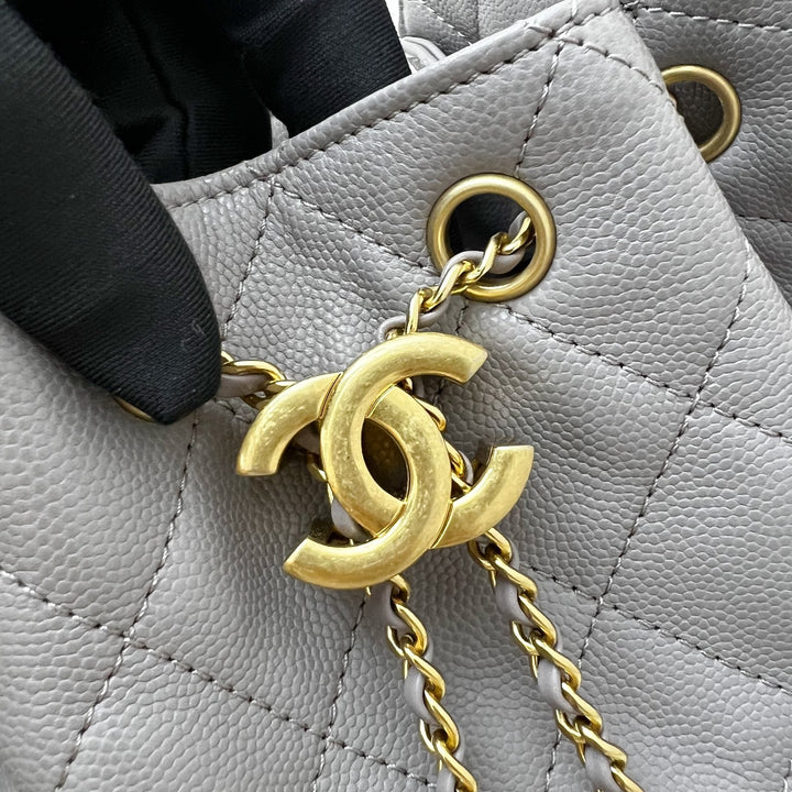 LN - Local Set - Feb 2026] Chanel 25 Mini Hobo Bag in 26P Grey