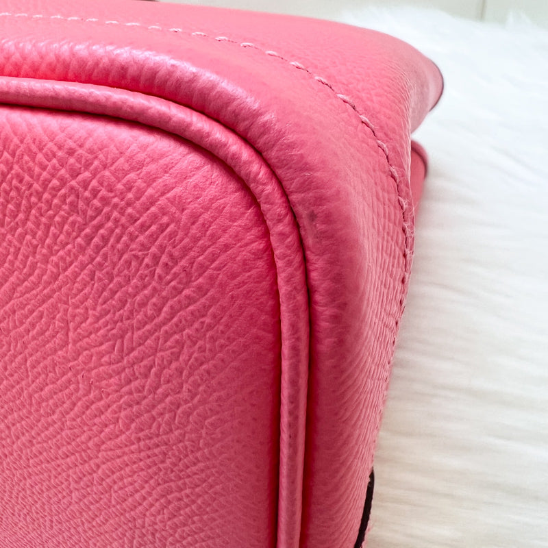 Hermes Garden Party 30 in Rose Azalee Epsom Leather and PHW