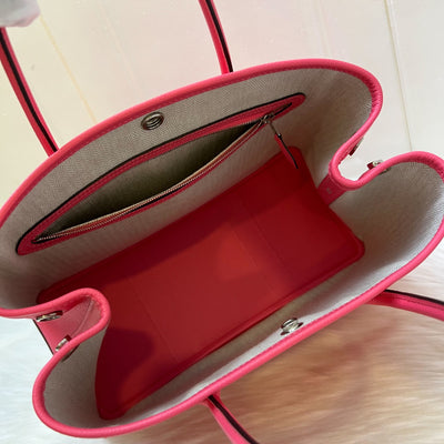 Hermes Garden Party 30 in Rose Azalee Epsom Leather and PHW