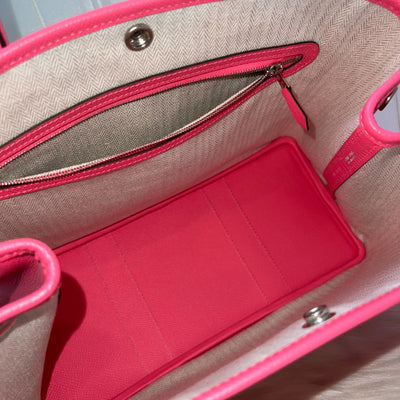 Hermes Garden Party 30 in Rose Azalee Epsom Leather and PHW