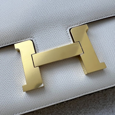 Hermes Constance 24 in Nata Epsom Leather and GHW