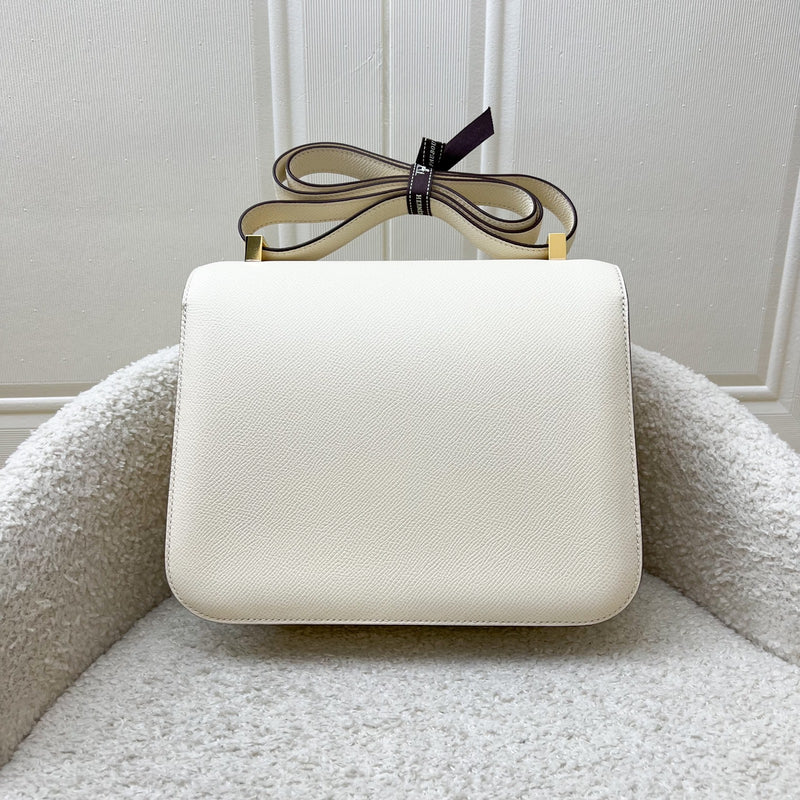 Hermes Constance 24 in Nata Epsom Leather and GHW