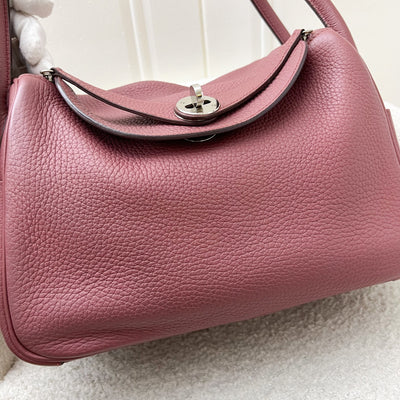 Hermes Lindy 26 in Bois De Rose Clemence Leather and PHW