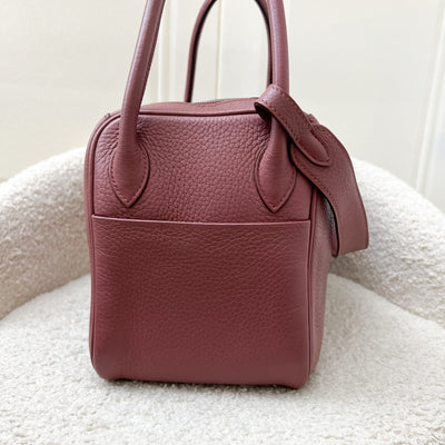 Hermes Lindy 26 in Bois De Rose Clemence Leather and PHW