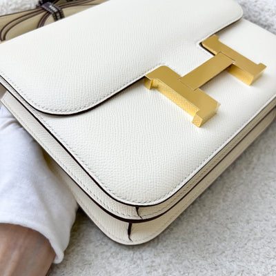 Hermes Constance 24 in Nata Epsom Leather and GHW