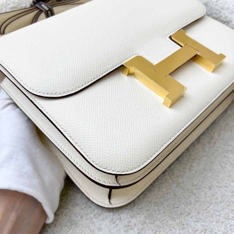 Hermes Constance 24 in Nata Epsom Leather and GHW