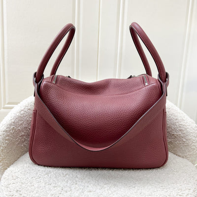 Hermes Lindy 26 in Bois De Rose Clemence Leather and PHW