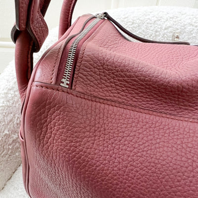 Hermes Lindy 26 in Bois De Rose Clemence Leather and PHW