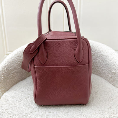 Hermes Lindy 26 in Bois De Rose Clemence Leather and PHW