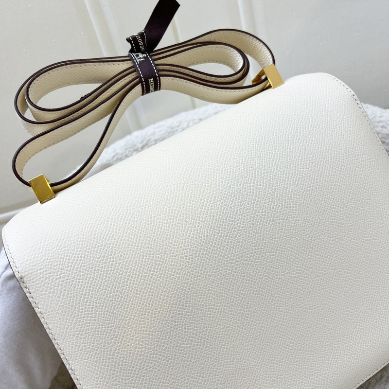 Hermes Constance 24 in Nata Epsom Leather and GHW