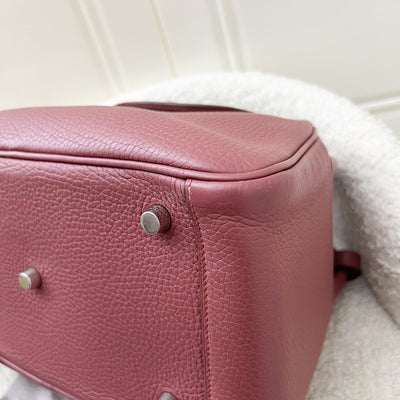 Hermes Lindy 26 in Bois De Rose Clemence Leather and PHW