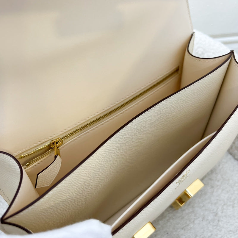 Hermes Constance 24 in Nata Epsom Leather and GHW